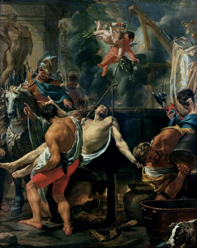 聖ヨハネ伝道者の殉教 作： Charles Le Brun