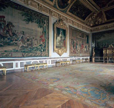 ヴェルサイユのサロン・ド・マルス、17世紀 作： Charles Le Brun