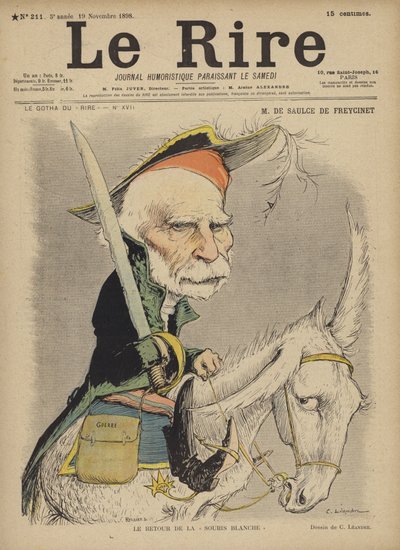 De Saulce De Freycinet、ルリールのイラスト 作： Charles Leandre