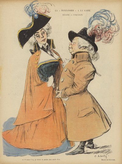 ル・リールのイラスト 作： Charles Leandre