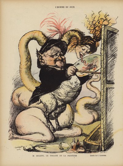 ル・リールのイラスト 作： Charles Leandre