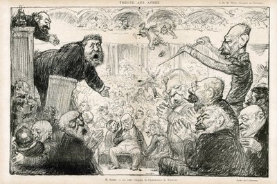 Le Rire』に掲載されたシャルル・レアンドル（1862-1934）のイラスト 作： Charles Leandre