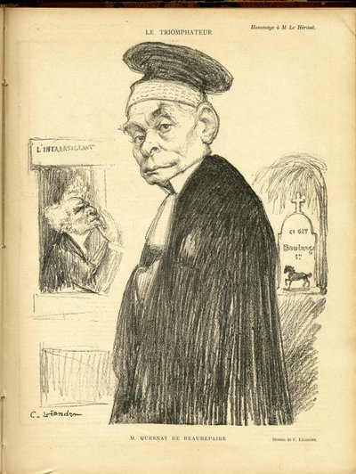 Le Rire』に掲載されたシャルル・レアンドル（1862-1934）のイラスト 作： Charles Leandre