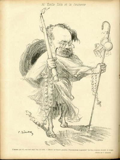 Le Rire』に掲載されたシャルル・レアンドル（1862-1934）のイラスト 作： Charles Leandre