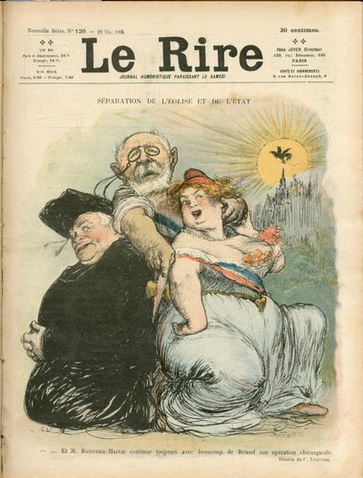 政教分離-「Le Laughing」のカバー 作： Charles Leandre