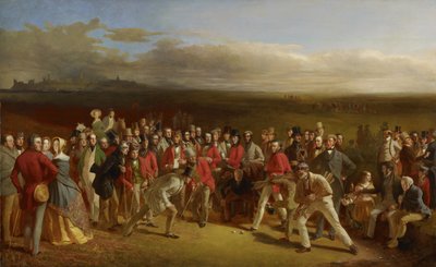 ゴルファー、1847 作： Charles Lees