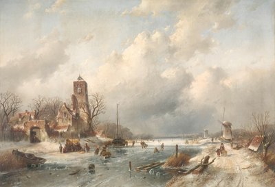 冬景色 作： Charles Leickert