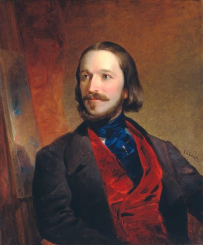 ウィリアム・シドニー・マウント、c。 1850年。 作： Charles Loring Elliott