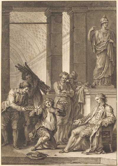 農民 作： Charles Louis Lingée after Jean Honoré Fragonard