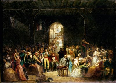 The Call for the Last Victims of the Terror, 7-9 Thermidor, Year 2 (1794年7月25-27日) c.1850 (127502 & 3 & 50501も参照) 作： Charles Louis Lucien Muller
