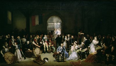 1850年以降のテロの最後の犠牲者への呼びかけ、7-9テルミドール、2年目（1794年7月25-27日）（詳細164364を参照） 作： Charles Louis Lucien Muller