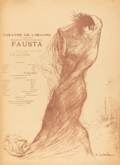 ファウスト 作： Charles Lucien Leandre