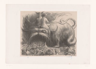 人を喰らうモンスター パリ、ル・プラス・グランド・モンストル・デュ・モンド (...) 作： Charles Lucien Leandre