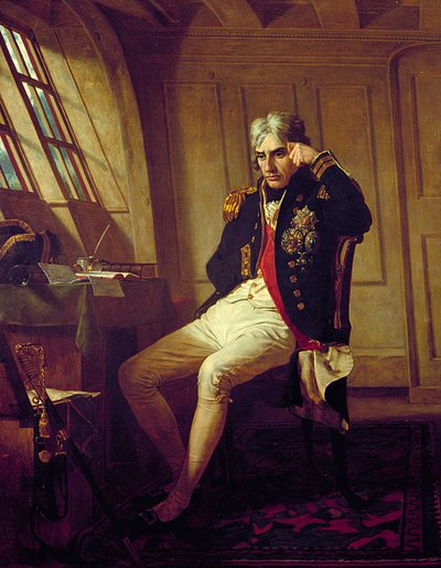 ネルソンの肖像 作： Charles Lucy