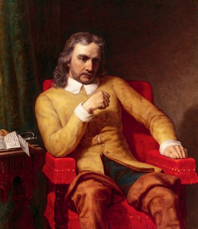 Retrato de Oliver Cromwell 作： Charles Lucy