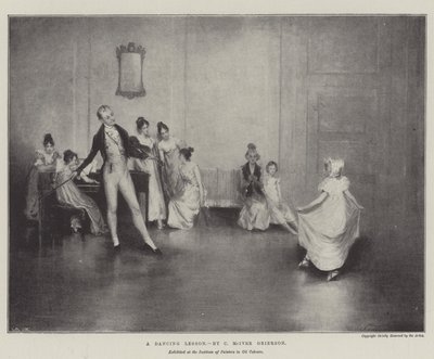 ダンスレッスン 作： Charles MacIvor or MacIver Grierson