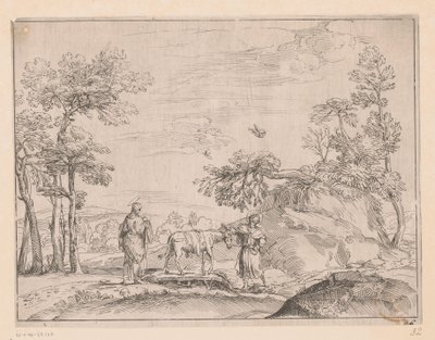エジプトへのフライト 作： Charles Macé (attributed to)