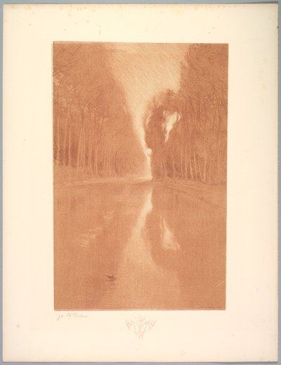 風景の組曲: 風景、プレート 2、ノート、スターフラワー 作： Charles Marie Dulac