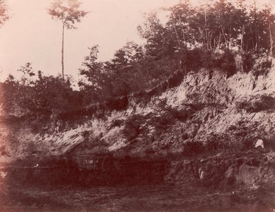 採石場、1850-53。 作： Charles Marville