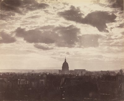 [パリの雲の研究]、1850 年代。 作： Charles Marville