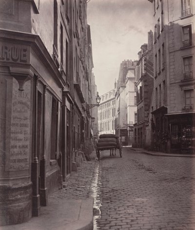 ブシュリー通り、サン・アンブロワーズ（5区）、1866-1868年（写真） 作： チャールズ・マーヴィル