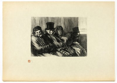 喜びの列車、6度の倦怠と不快感、トレンテシックスボアより 作： Charles Maurand