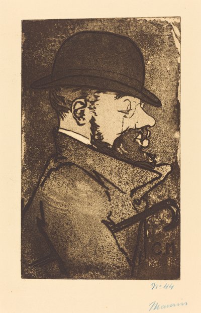 トゥールーズ・ロートレックのアンリ 作： Charles Maurin