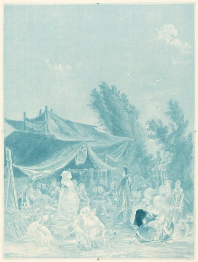 Noce de Village 村の結婚式、1785 年。 作： Charles Melchior Descourtis