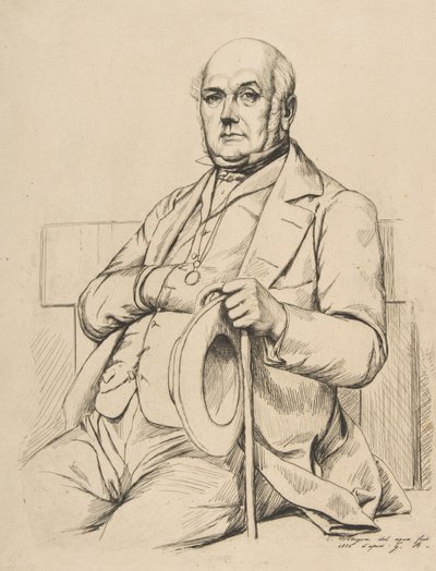 カシミール・ル・コンテ、ブーランジェにちなんで、1856年。 作： Charles Meryon
