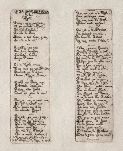 パリのエッチング：デスホステル、1854年。 作： Charles Meryon