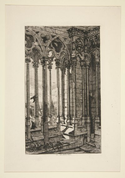 ノートルダム美術館 作： Charles Meryon