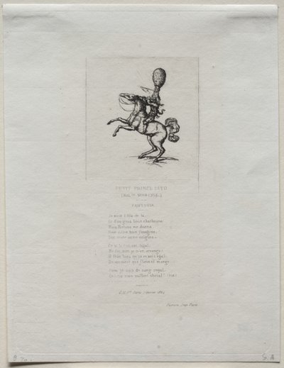 星の王子さまはこちら 作： Charles Meryon
