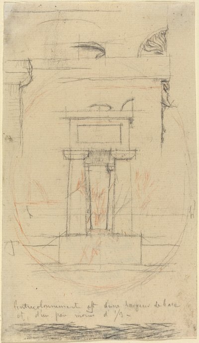モリエールの墓 作： Charles Meryon