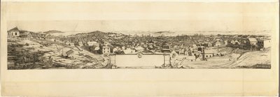 サンフランシスコ 作： Charles Meryon