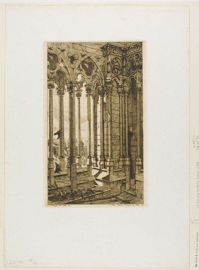 ノートルダム美術館、パリ 作： Charles Meryon