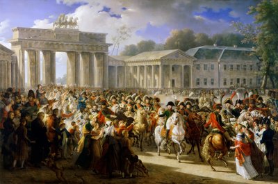 ナポレオンのベルリンへの侵入、1806年10月27日 作： Charles Meynier