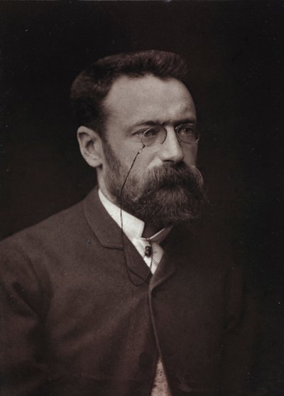 芸術および伝記アルバム、5年目、サロン1885;フランスの画家Paul Tavernier（1852-1943）の肖像 作： Charles Michelez
