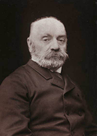 芸術および伝記アルバム、6年目、サロン1885;フランスの画家Boulanger Gustave Rodolphe（1824-1888）の肖像 作： Charles Michelez