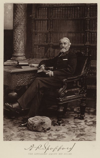 司書スポフォード（グラビア） 作： Charles Milton Bell