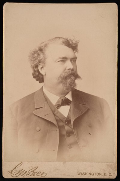 Alexander Brown 1843-1906 の肖像、1893 年以前。 作： Charles Milton Bell