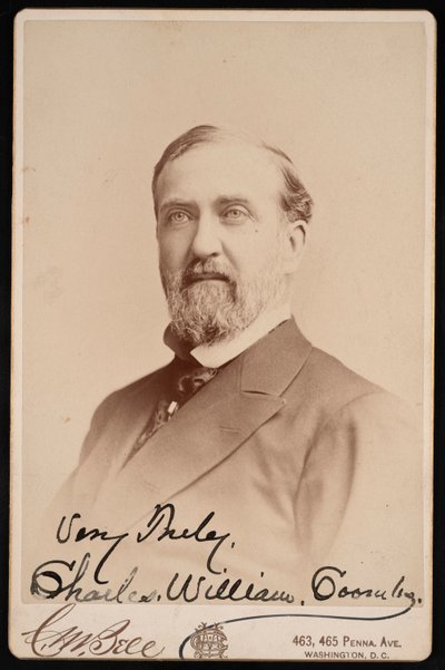 チャールズ・ウィリアム・クームズの肖像、1893年以前。 作： Charles Milton Bell