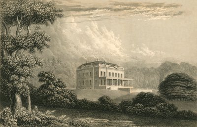 ヒースフィールドパーク、1835年。 作： Charles Mottram
