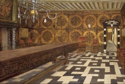 プランタン美術館の一室（アントワープ 作： Charles Napier Hemy