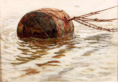 ブイ（ボディカラー） 作： Charles Napier Hemy