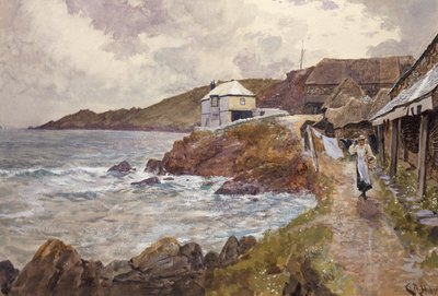 コーストシーン 作： Charles Napier Hemy