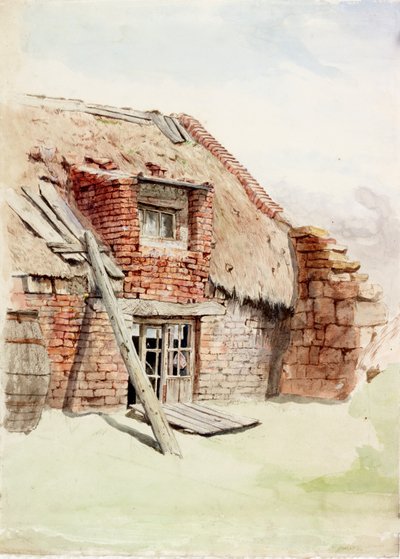 フィッシャーマンズコテージ（ボディカラー） 作： Charles Napier Hemy
