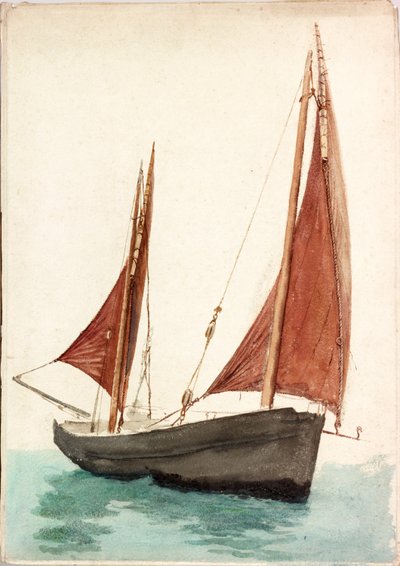 釣り船（ボディカラー） 作： Charles Napier Hemy