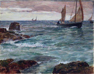 ホームワードバウンド 作： Charles Napier Hemy