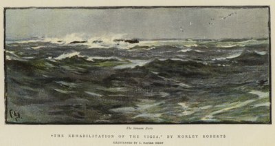 モーリー・ロバーツによる「ヴィジアのリハビリテーション」のイラスト 作： Charles Napier Hemy
