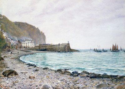 ネットの引き込み 作： Charles Napier Hemy